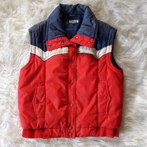 1970s vintage ski vest stranger things / 70s show